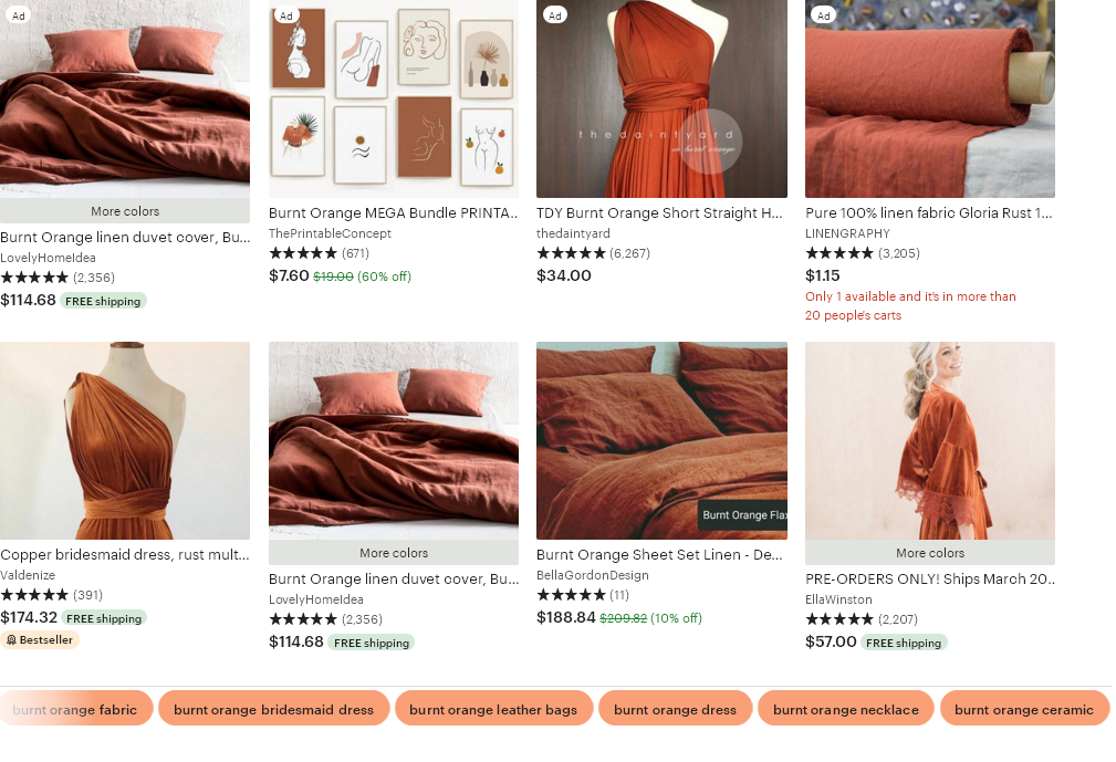 1 Etsy тренд 2019 burnt orange